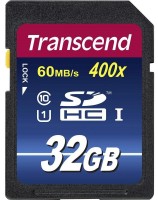 Карта пам'яті Transcend Premium 400x SD Class 10 UHS-I 32 ГБ