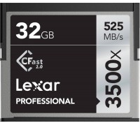 Фото - Карта пам'яті Lexar Professional 3500x CompactFlash 32 ГБ