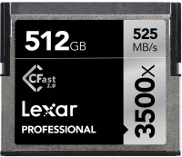Фото - Карта пам'яті Lexar Professional 3500x CompactFlash 512 ГБ