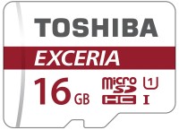 Zdjęcia - Karta pamięci Toshiba Exceria M302 microSDHC UHS-I U1 16 GB