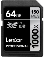 Фото - Карта пам'яті Lexar Professional 1000x SD UHS-II 64 ГБ