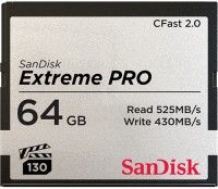 Карта пам'яті SanDisk Extreme Pro CFast 2.0 64 ГБ