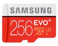 Фото - Карта пам'яті Samsung EVO Plus microSDXC UHS-I U3 256 ГБ