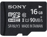 Фото - Карта пам'яті Sony microSD 90 Mb/s UHS-I U1 16 ГБ