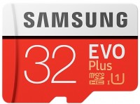 Zdjęcia - Karta pamięci Samsung EVO Plus 100 Mb/s microSDHC UHS-I U1 32 GB