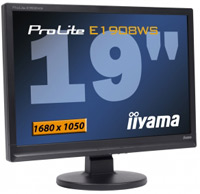 Zdjęcia - Monitor Iiyama ProLite E1908WS 19 "  czarny