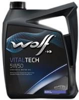 Фото - Моторне мастило WOLF Vitaltech 5W-50 4 л