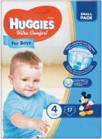 Фото - Підгузки Huggies Ultra Comfort Boy 4 / 17 pcs 