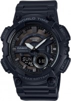 Фото - Наручний годинник Casio AEQ-110W-1B 