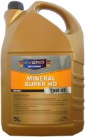Zdjęcia - Olej silnikowy Aveno Mineral Supe​r HD 15W-40 5 l