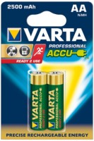Фото - Акумулятор / батарейка Varta Professional Accus  2xAA 2500 mAh