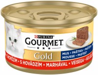 Karma dla kotów Gourmet Gold Mousse Beef 85 g 