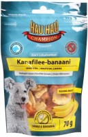 Фото - Корм для собак Hau Hau Champion Delicacy with Chicken/Banana 0.07 kg 