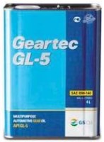 Фото - Трансмісійне мастило Kixx Geartec GL-5 85W-140 4 л