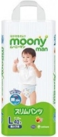 Фото - Підгузки Moony Pants Boy L / 42 pcs 