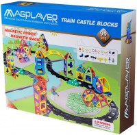 Фото - Конструктор Magplayer Train Castle Set MPK-99 