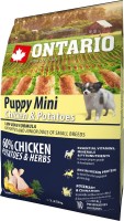 Karm dla psów Ontario Puppy Mini Chicken/Potatoes 