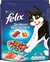 Zdjęcia - Karma dla kotów Felix Adult Double Yummy with Fish  0.3 kg