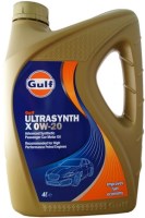 Zdjęcia - Olej silnikowy Gulf Ultrasynth X 0W-20 4 l