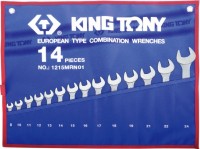 Zestaw narzędziowy KING TONY 1215MRN01 