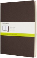 Фото - Блокнот Moleskine Set of 3 Plain Cahier Journals XLarge Brown 