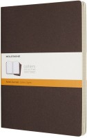 Фото - Блокнот Moleskine Set of 3 Ruled Cahier Journals XLarge Brown 