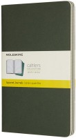 Фото - Блокнот Moleskine Set of 3 Squared Cahier Journals Large Green 