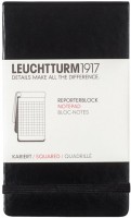 Блокнот Leuchtturm1917 Squared Reporter Notebook Black 