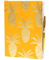 Фото - Щоденник inTempo Tropical Gold Pineapples Yellow 