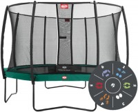 Zdjęcia - Trampolina Berg Champion 430 Tattoo Safety Net Deluxe 