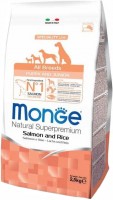 Karm dla psów Monge Speciality All Breed Puppy/Junior Salmon/Rice 0.8 kg