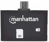 Zdjęcia - Czytnik kart pamięci / hub USB MANHATTAN imPORT SD 