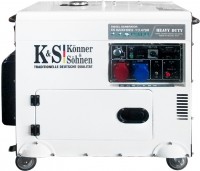 Фото - Електрогенератор Konner&Sohnen Heavy Duty KS 9200HDES-1/3 ATSR 