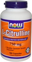 Амінокислоти Now L-Citrulline 750 mg 90 cap 