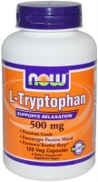 Фото - Амінокислоти Now L-Tryptophan 500 mg 120 cap 