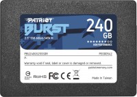 Zdjęcia - SSD Patriot Memory Burst PBU240GS25SSDR 240 GB