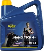 Фото - Моторне мастило Putoline Nano Tech 4+ 10W-50 4 л