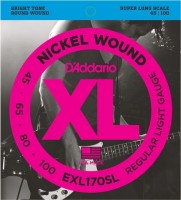 Струни DAddario XL Nickel Wound Bass SL 45-100 