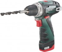 Zdjęcia - Wiertarka / wkrętarka Metabo PowerMaxx BS Basic Set 600080530 