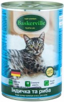 Фото - Корм для кішок Baskerville Cat Can with Turkey/Fish  200 g