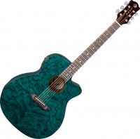 Zdjęcia - Gitara Luna Gypsy Quilt Ash 