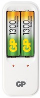 Фото - Зарядка для акумуляторної батарейки GP PB410 + 2xAA 1300 mAh 