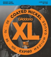 Струни DAddario EXP Coated Nickel Wound Bass 50-105 