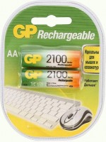 Фото - Акумулятор / батарейка GP Rechargeable  2xAA 2100 mAh