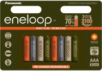 Фото - Акумулятор / батарейка Panasonic Eneloop Expedition 8xAAA 750 mAh 