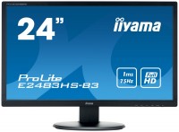 Фото - Монітор Iiyama ProLite E2483HS-B3 24 "  чорний