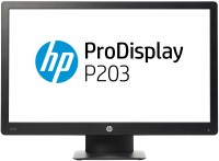 Монітор HP P203 20 "  чорний