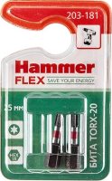 Фото - Біти / торцеві голівки Hammer Flex 203-181 