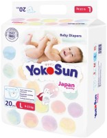 Zdjęcia - Pielucha Yokosun Diapers L / 20 pcs 