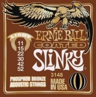 Zdjęcia - Struny Ernie Ball Slinky Acoustic Phosphor Bronze 11-52 